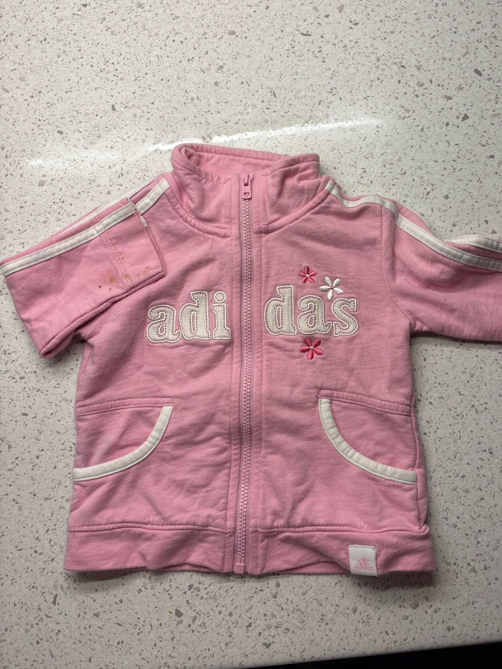 Baby adidas girl sweater size 9 months